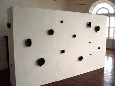 Danny McCarthy:  Sounding the town , 2006, installation shot, Sirius Arts Centre; courtesy the artist